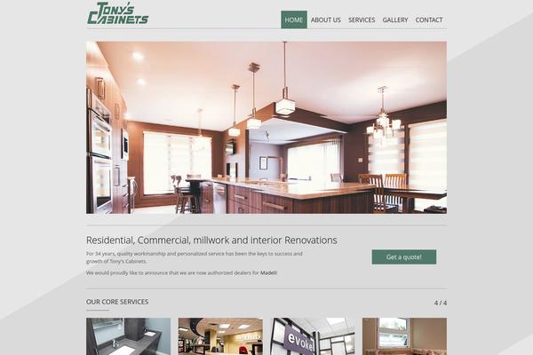 Minimum theme site design template sample