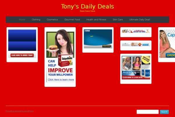 pinpress theme site design template sample