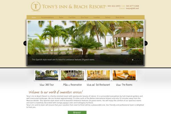 Welcome Inn theme site design template sample