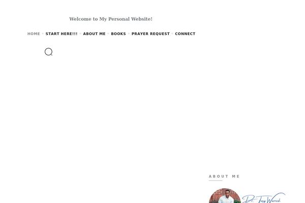 Site using Bible Verse of the Day plugin