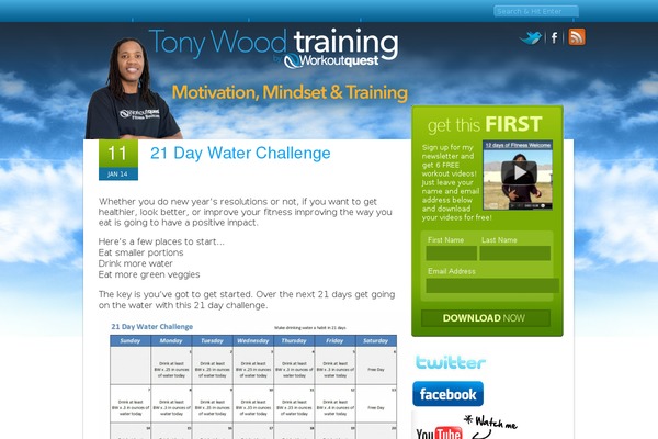 tonywoodtraining.com site used Fwf