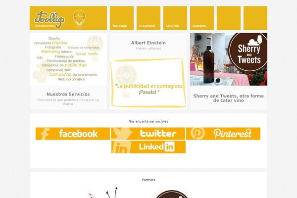 tooblup.es site used MetroStyle