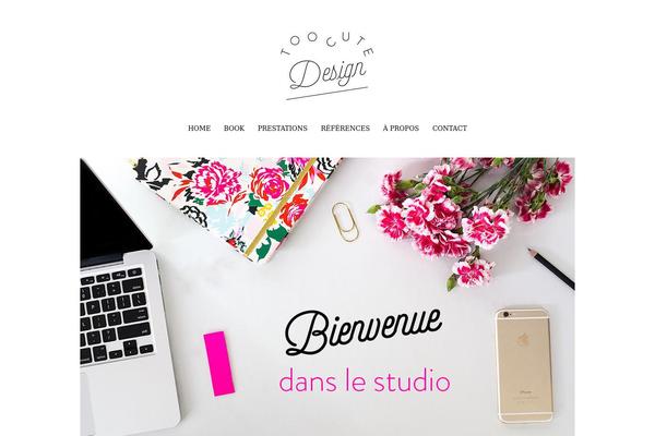 toocute.fr site used Designertheme