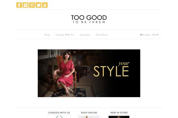 Swank theme site design template sample