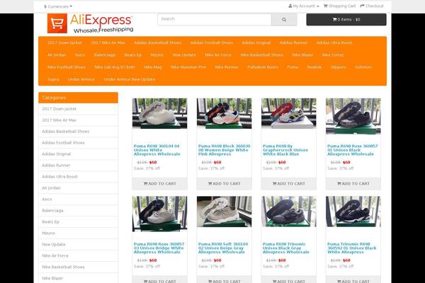 iRibbon theme site design template sample