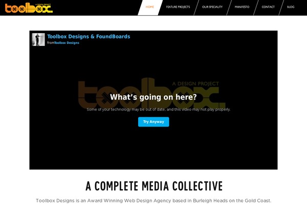 Starkers theme site design template sample