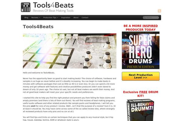 PageLines theme site design template sample
