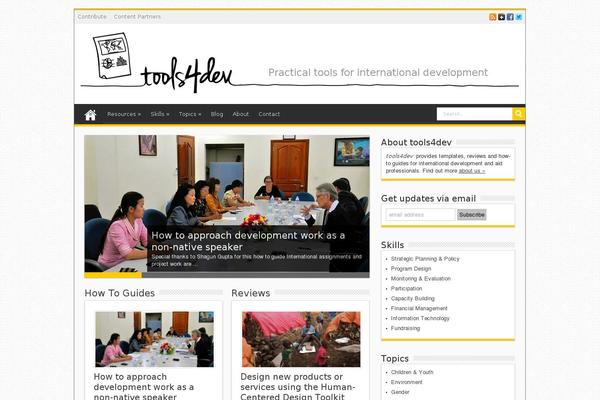 Site using Taqyeem plugin