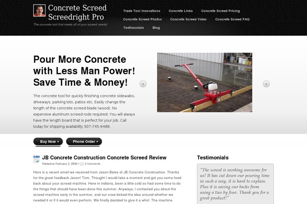 toolsbytom.com site used Productfolio