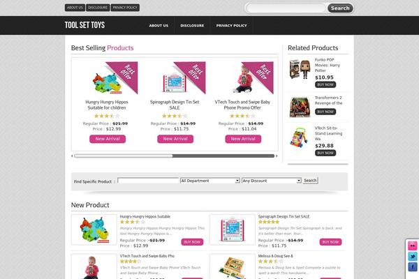 Site using Frizzly plugin