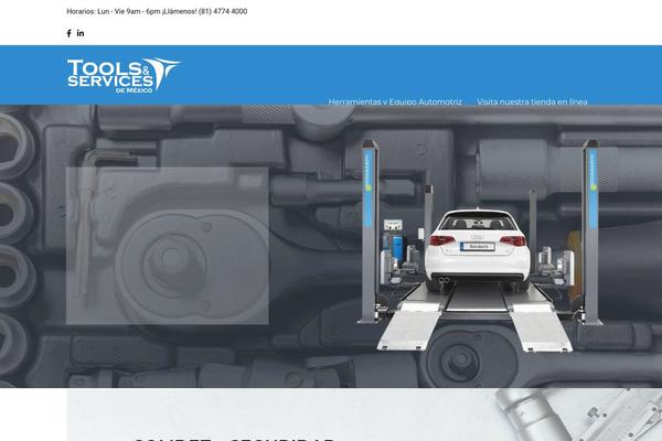 Zafiro theme site design template sample