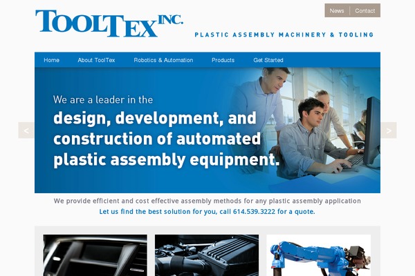 tooltex.com site used Architecture