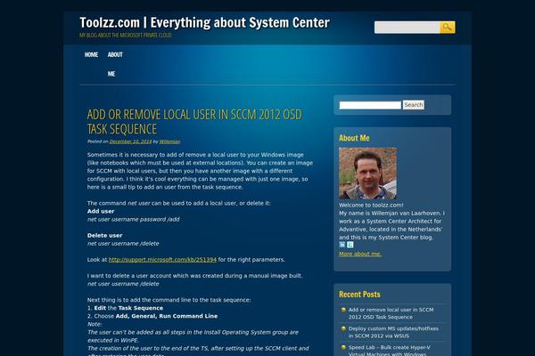 Online Marketer theme site design template sample