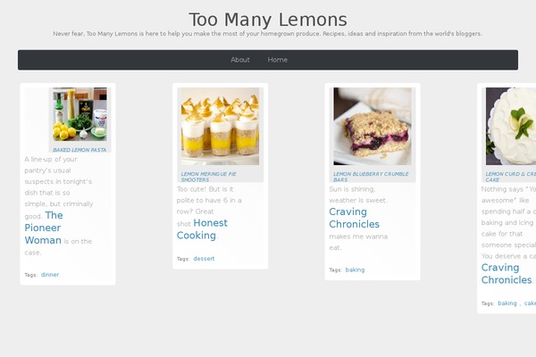 pinpress theme site design template sample