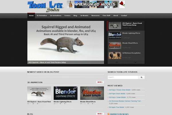 Site using Thethe-image-slider plugin
