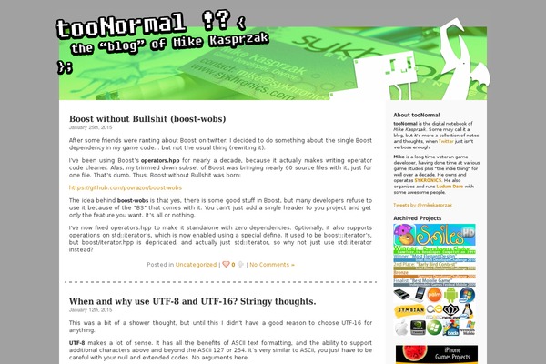 Site using I-like-dare plugin