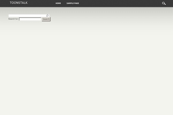 Test theme site design template sample