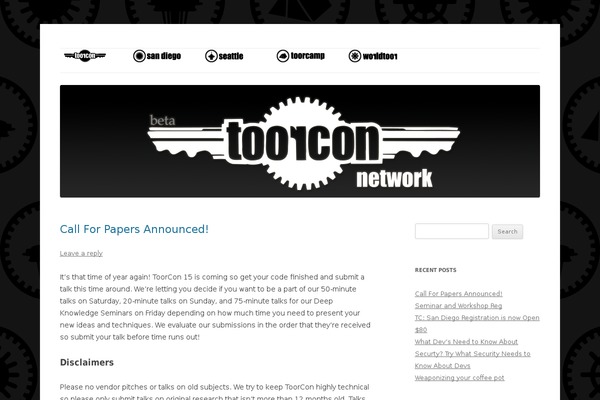 Site using Event-espresso plugin