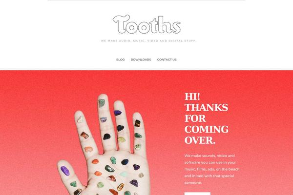 Dimple theme site design template sample