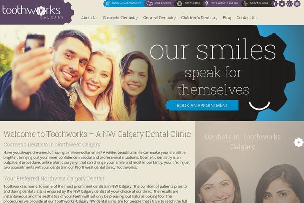 toothworkscalgary.com site used Toothworks