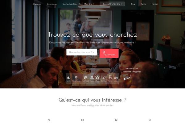 LISTABLE theme site design template sample