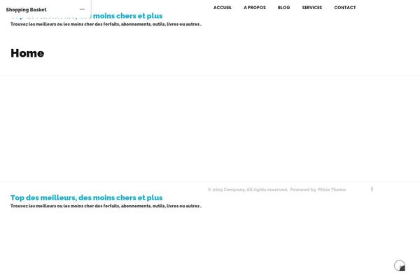 Phlox theme site design template sample