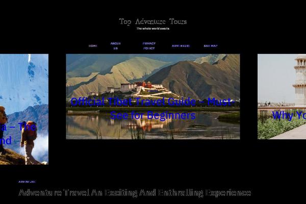 Chic Lite theme site design template sample