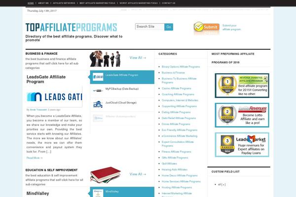 Site using HMK Featured Images for Categories and pages. plugin