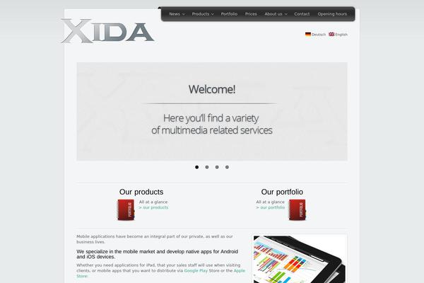 Mingle theme site design template sample