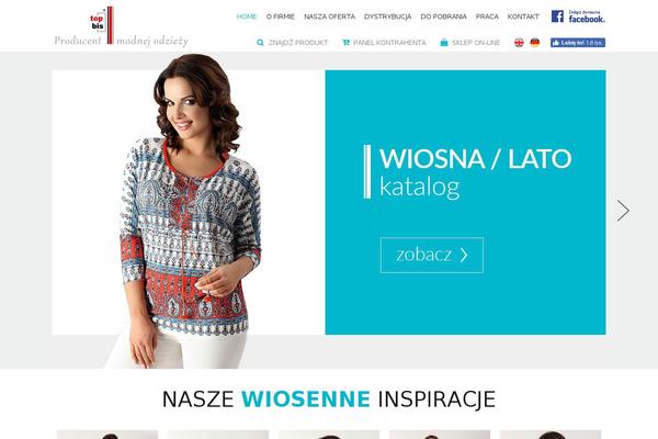Tb theme site design template sample