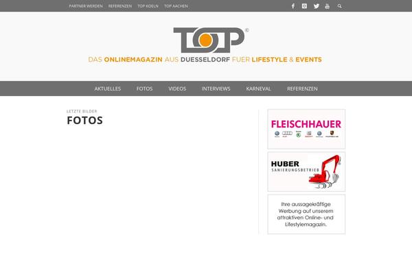 PRESSO theme site design template sample