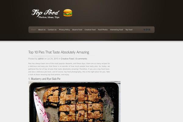 Envisioned theme site design template sample
