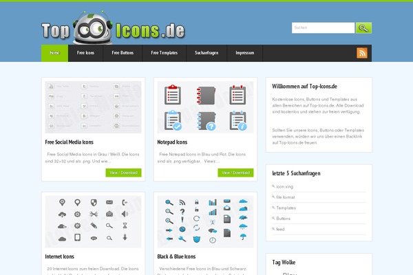 top-icons.de site used Paletosimagazine