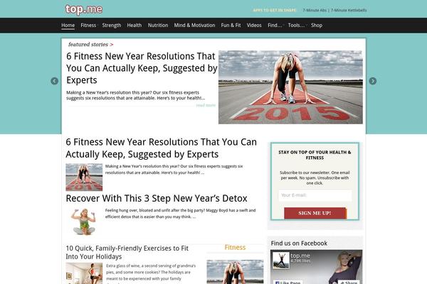 top.me site used Fitandhealthy-single-pro