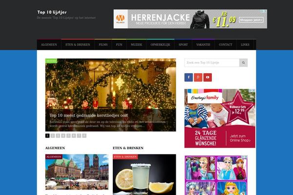 Spartan theme site design template sample