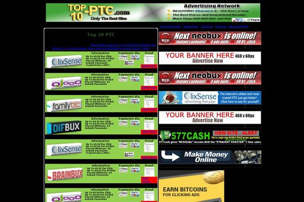 Profits Theme theme site design template sample