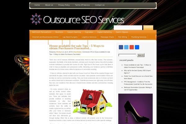 EarthlyTouch theme site design template sample