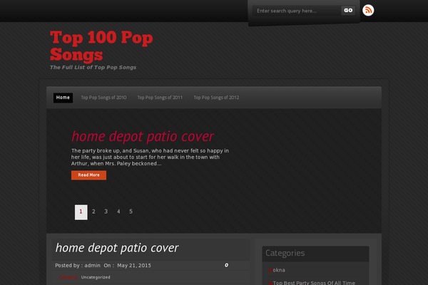 Destro theme site design template sample