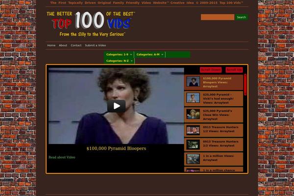 Videozoom theme site design template sample