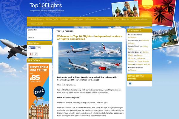 Travel Blogger theme site design template sample