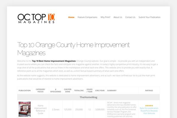 Foxy theme site design template sample