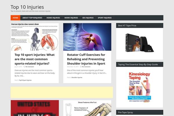 Combomag theme site design template sample