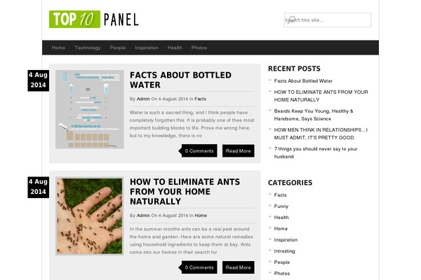 GreenChili theme site design template sample