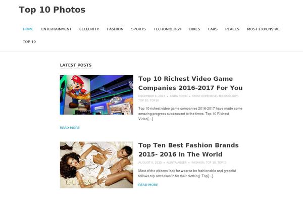 Poseidon theme site design template sample