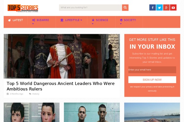 top5stories.com site used Mts_ad_sense
