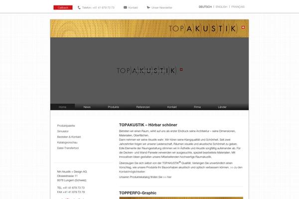topakustik.de site used Topakustik