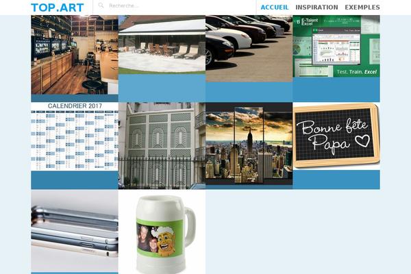 Pictorico theme site design template sample