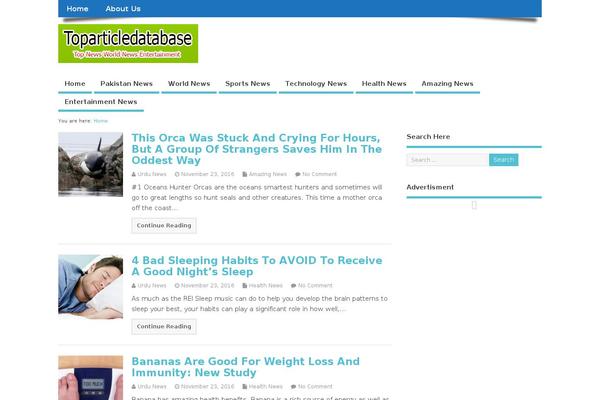 Site using Related Posts plugin