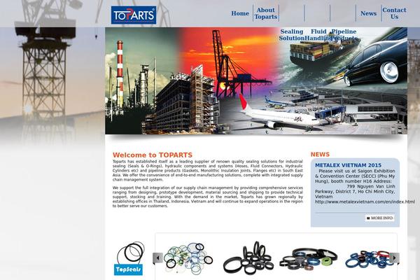 toparts.com site used Iclick