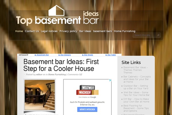 InStyle theme site design template sample